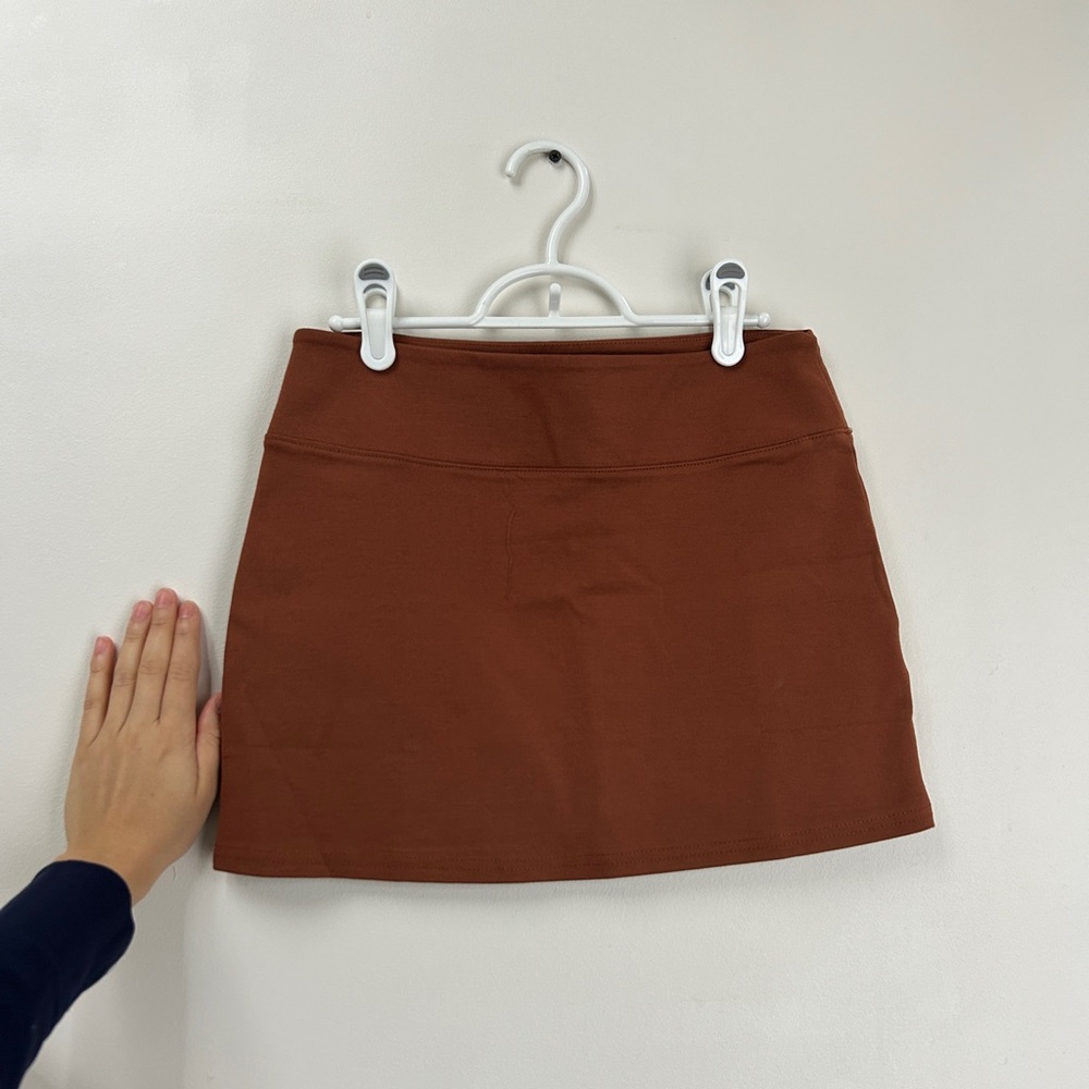 Mini Brown Skirt